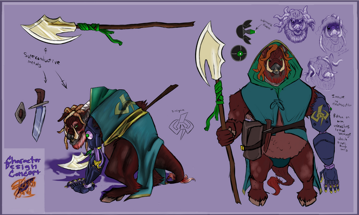 Hogabond character design Hogabond character design